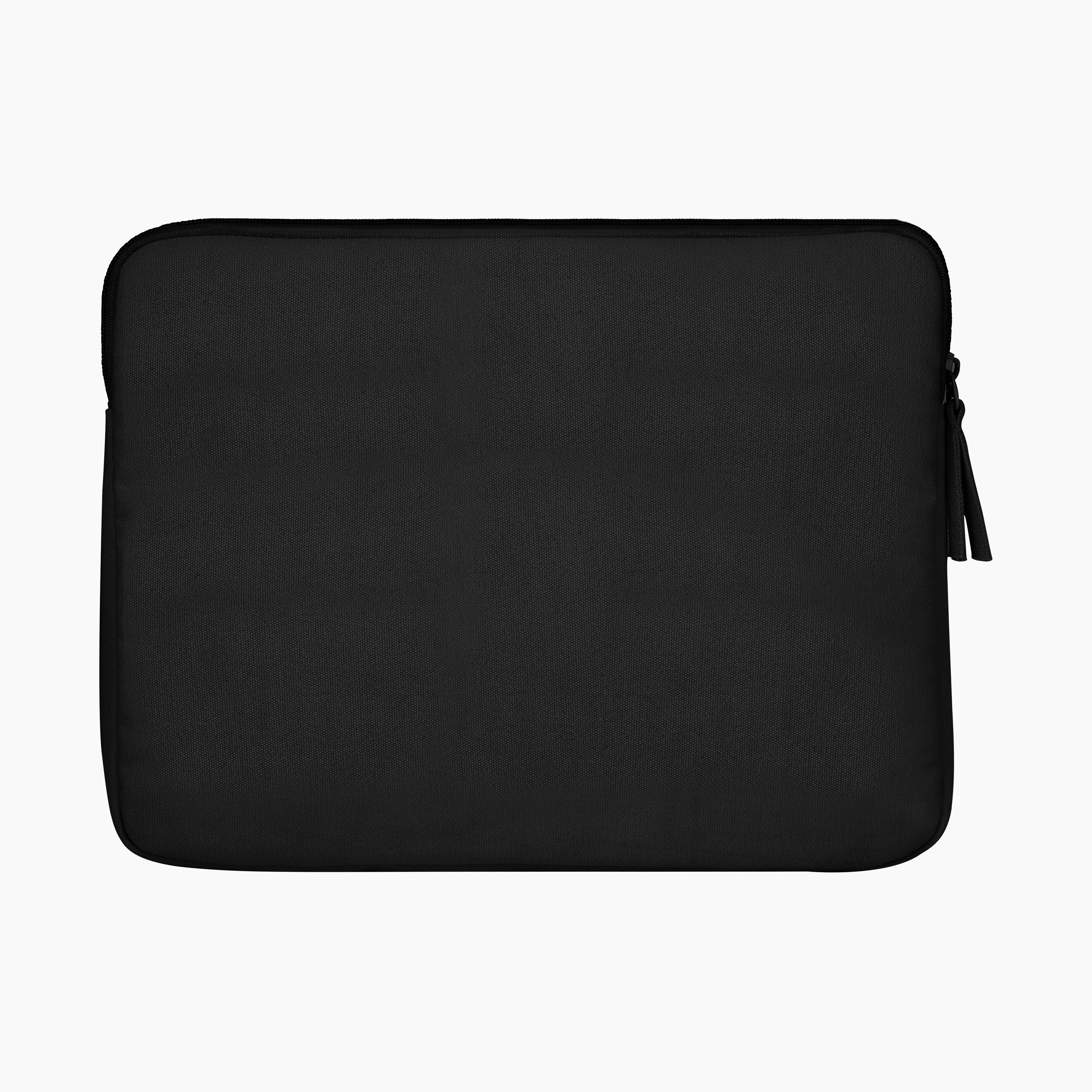 Sleek Guard Canvas Laptop Sleeve - Black