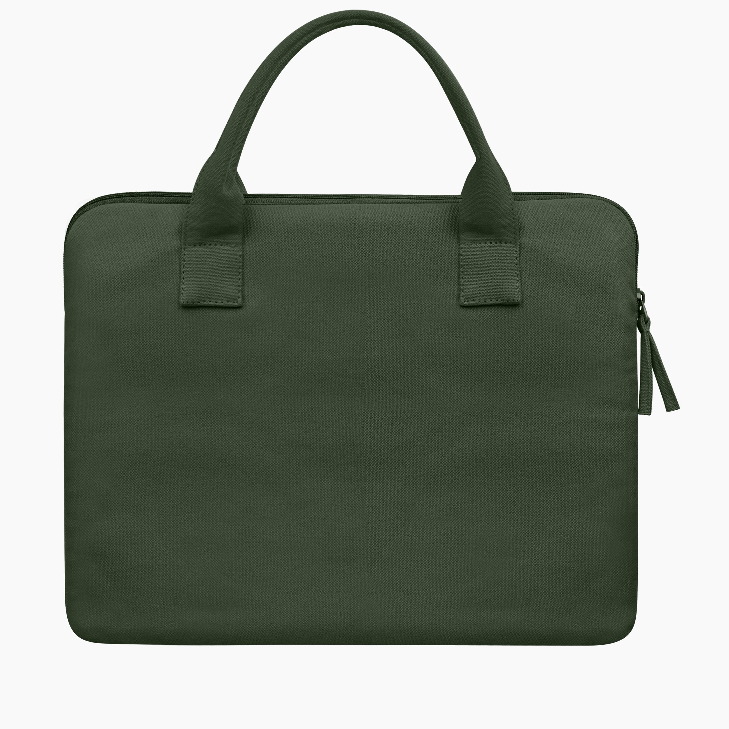 EcoCarry Canvas Laptop Bag - Olive