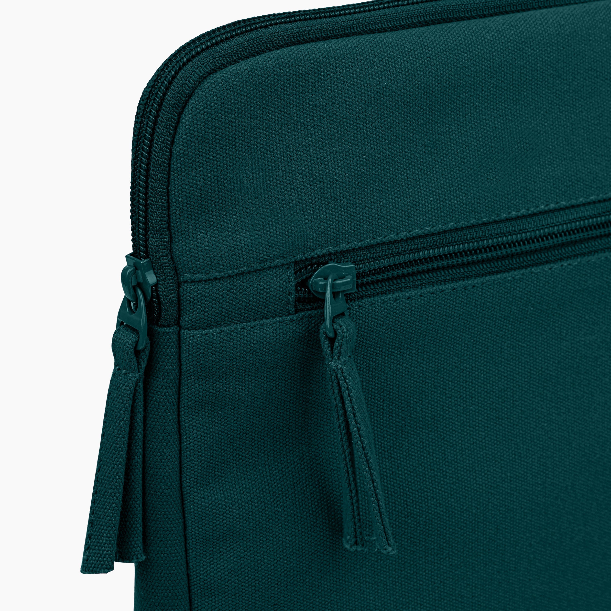 Sleek Guard Canvas Laptop Sleeve - Teal