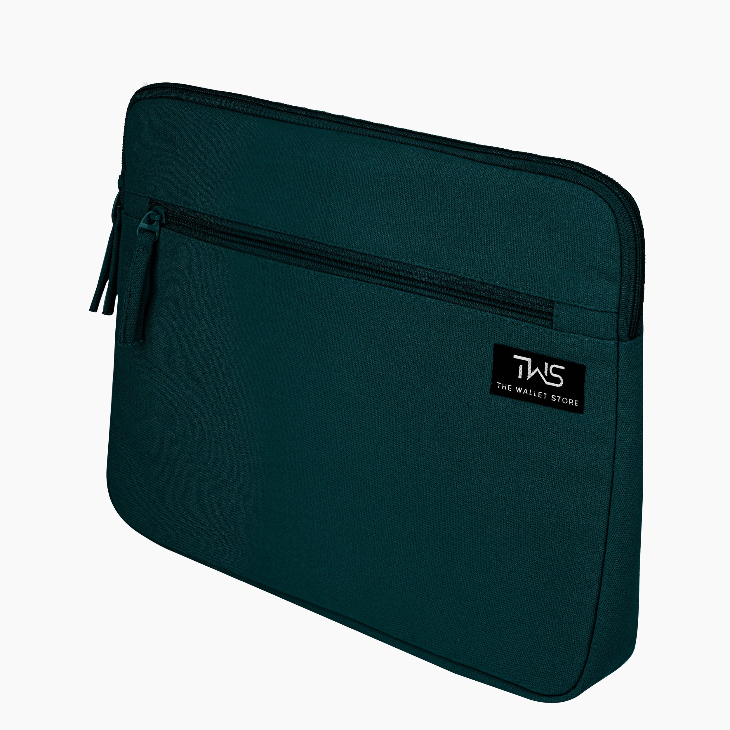 Sleek Guard Canvas Laptop Sleeve - Teal