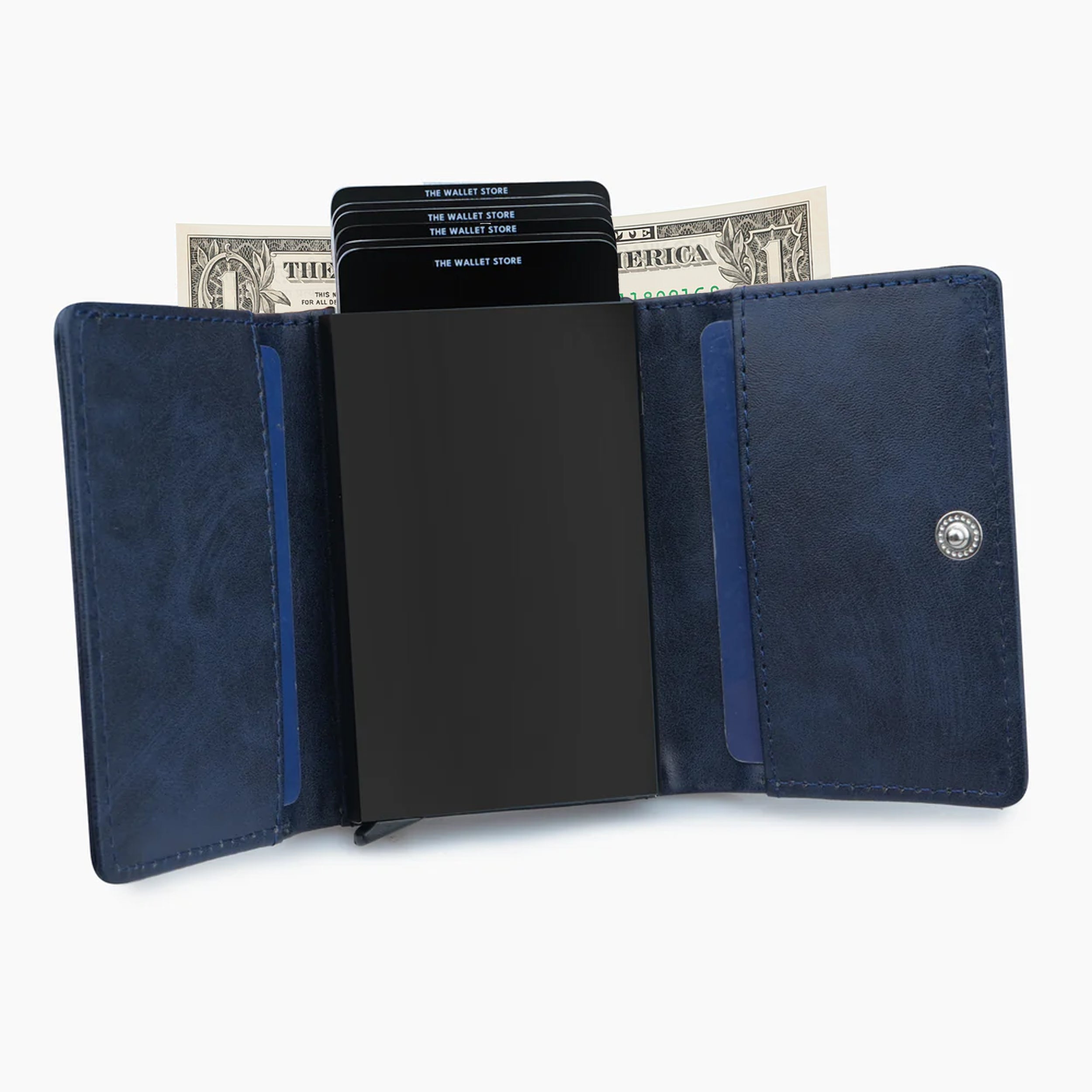 Maverick RFID Protected Wallet Cardholder - Blue