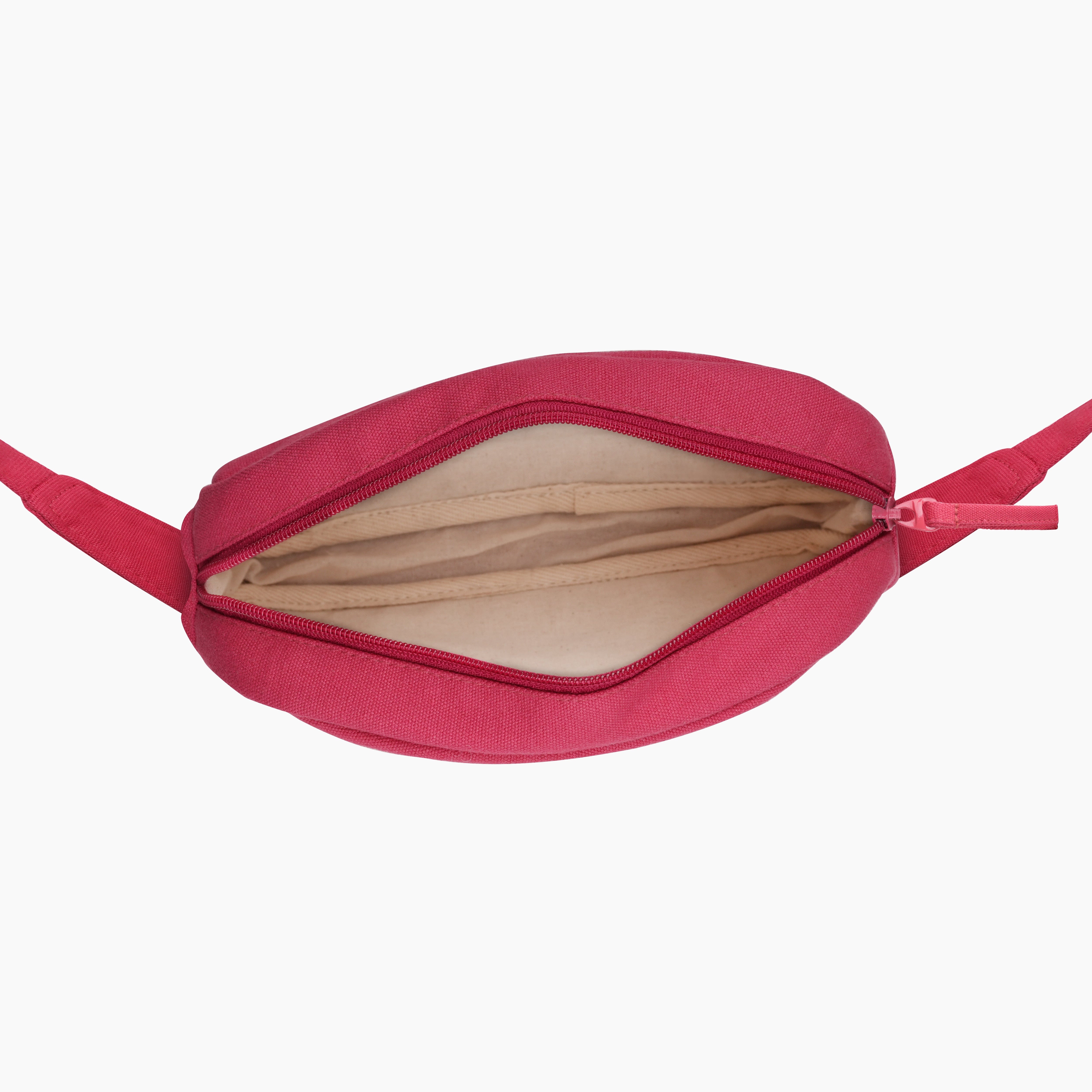 Urban Trek Canvas Fanny Bag - Red