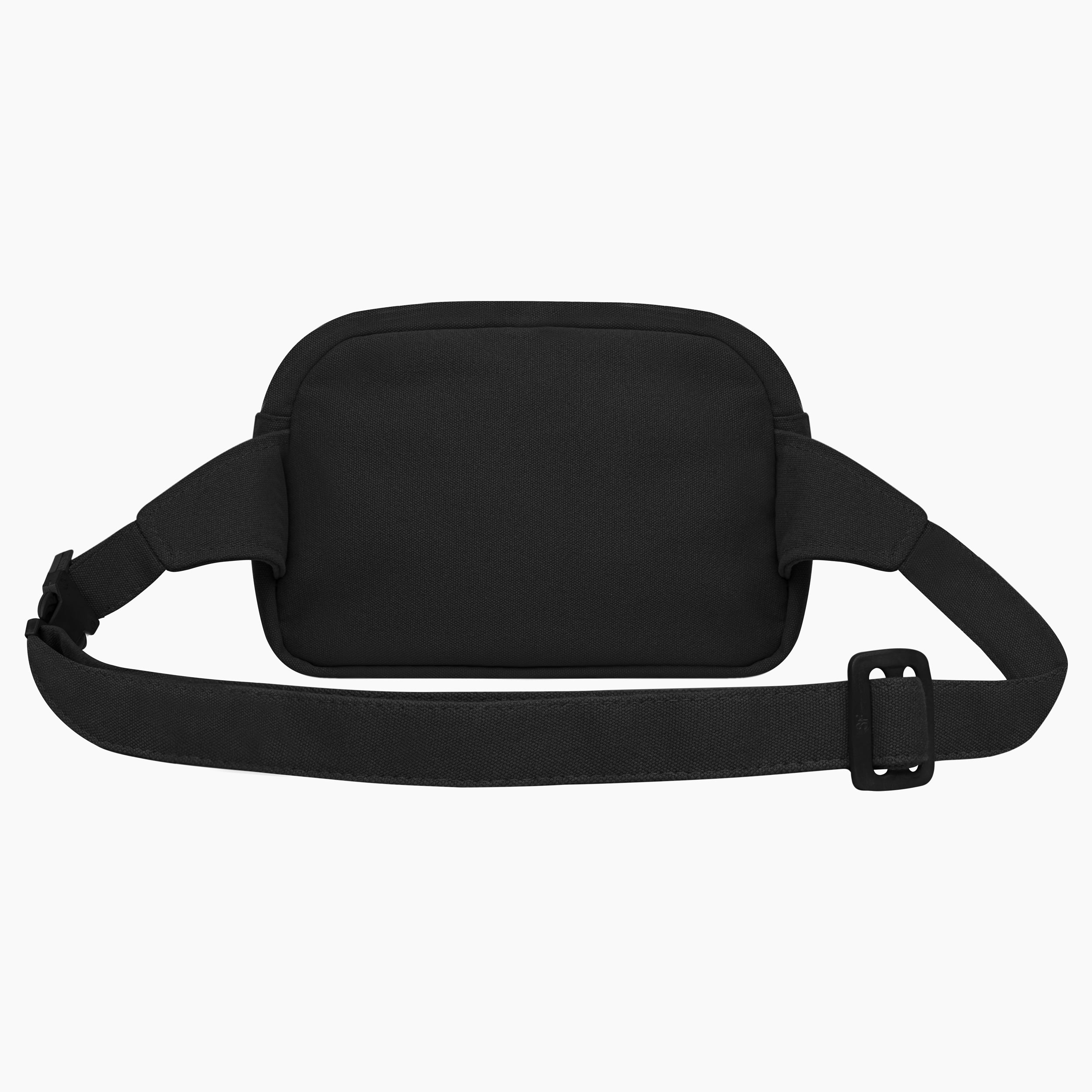 Urban Trek Canvas Fanny Bag - Black